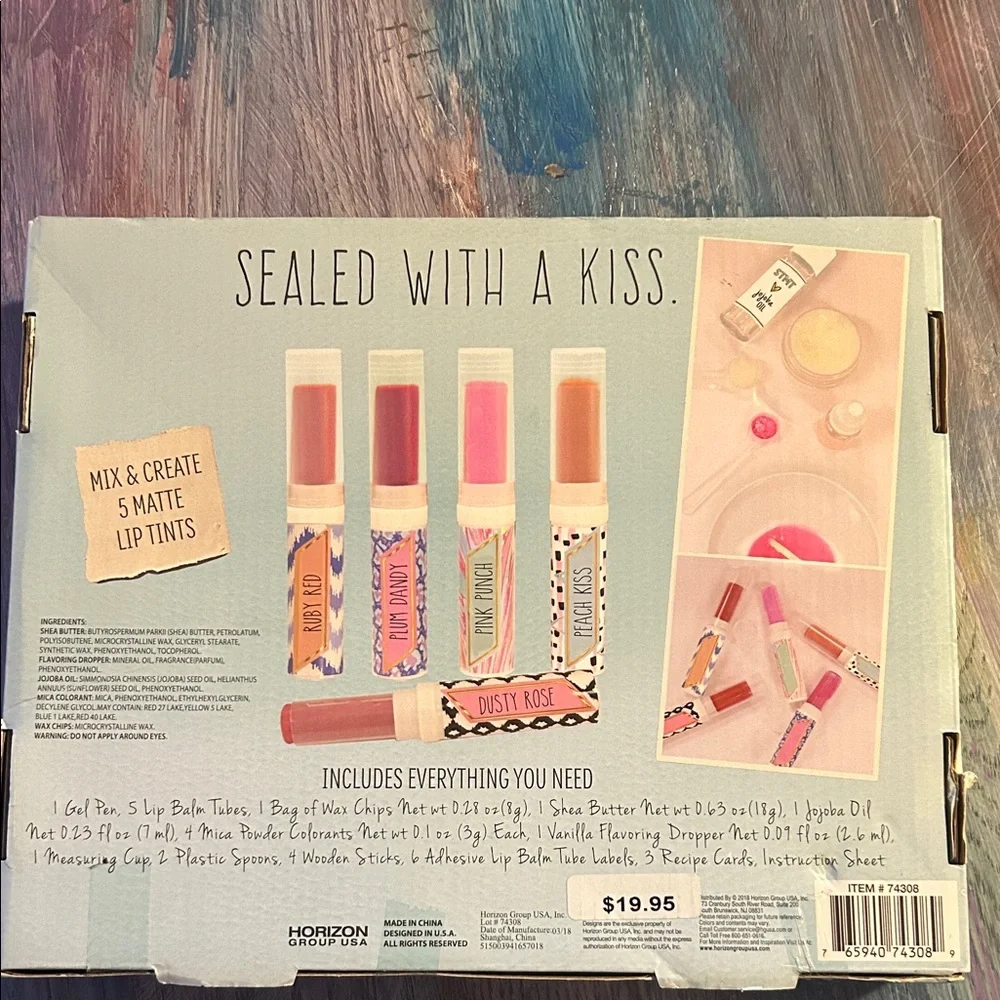 STMT DIY Tinted Lip Kit - Dusty Rose and Ruby Red